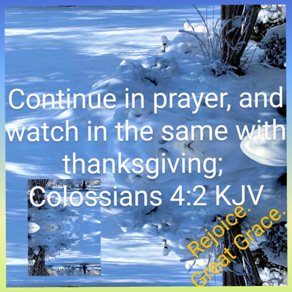 Prayer Facts Image shows text on a blue background 